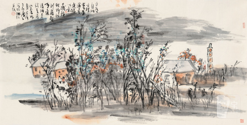 曾 宓 1933-2022 石涛诗意